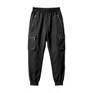 Pantalones Cargo Jogger para Hombre, Estilo Urbano, Cintura Elástica, Corte Ajustado, Múltiples Bolsillos, Pantalones Casuales Cómodos y a la Moda - Product Image 4