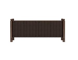 2025 Solid Wood Modern Walnut <b>TV</b> Stand with Storage for Living Room and Bedroom Media <b>Cabinet</b> High Quality - Product Image 1