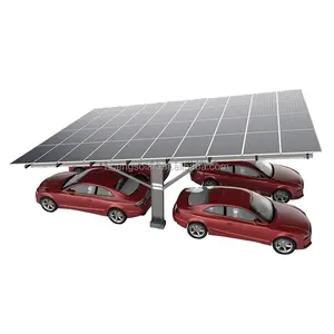 Cochera fotovoltaica multipropósito al por mayor: sistema de montaje solar integrado para soluciones de estacionamiento de ahorro de energía