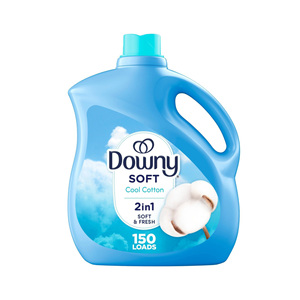 Après-shampoing liquide en coton Downy Cool 164 flOz 190 charges Adoucissant jetable écologique pour vêtements - Product Image 3