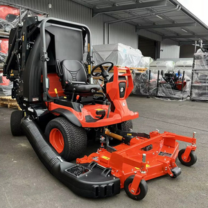 Mini tracteur automatique avec chargeur frontal, composants principaux : moteur, boîte de vitesses, pompe, roulement, surveillance à distance, utilisation agricole - Product Image 1