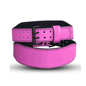 Ceinture d'haltérophilie de remise en forme pour hommes et femmes ceintures de gymnastique en cuir pour l'haltérophilie Powerlifting musculation ceinture de dynamophilie - Product Image 4
