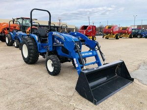 Tractor agrícola 4X4 New-Holland 35HP Workmaster 35 con cargador frontal - Product Image 5