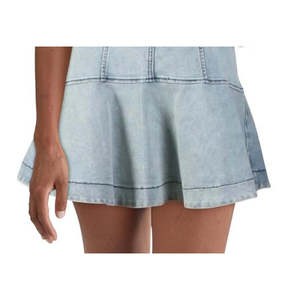 Abito Mini in Denim Blu Navy Alex Chambray da Donna Free People, Taglia 10 - Product Image 3