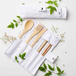 Hot Seller 2025 Bamboo <b>Cutlery</b> <b>Set</b>/ Reusable Bamboo <b>Cutlery</b> <b>Set</b>/ Bamboo <b>Cutlery</b> <b>Set</b> for <b>Travel</b> Made in Eco2go Vietnam - Product Image 1