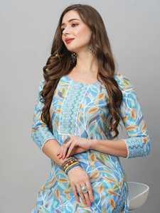 ชุดผ้าชีฟองลายทาง3ชิ้นสำหรับใส่ในฤดูใบไม้ร่วงชุดปักลายลูกไม้จากอินเดีย - Product Image 6