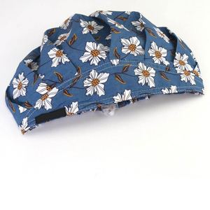 Chapeau de chirurgien médical clinique, réglable, en coton imprimé, pour médecin, infirmière, couvre-tête chirurgical pour le personnel hospitalier - Product Image 2