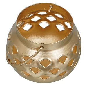 Portavelas de Metal chapado en oro hecho a mano decorativo para el hogar, soporte de vela de Metal en hierro, soporte de vela para decoración del hogar - Product Image 4