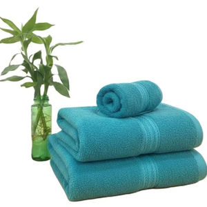 Toalla de Baño Familiar Tejida 100% Algodón, Color Sólido, Suave para la Piel, Uso Doméstico, DP2.6 - Product Image 1