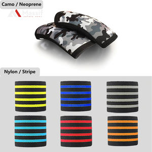 Hot Sale Customized Logo Gym <b>Copper</b> Knit Elbow Compression Sleeves Neoprene Fitness Brace for Weightlifting Guaranteed Quality - Product Image 2