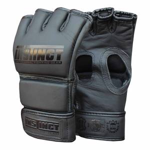 Vente en gros Style Pro Premium Boxe Poinçonnage Sparring Grappling Équipement Mma Cuir Demi Doigt Durable Mma Gants pour Adulte - Product Image 1