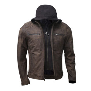 Chaqueta de Cuero Estilo Bomber para Hombre, Diseño 2025, Color y Talla Personalizables, Venta al Por Mayor, Mejor Calidad, Diseño Único - Product Image 4
