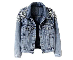 Chaquetas vaqueras para mujer recién llegadas de estilo informal Venta caliente precio al por mayor chaqueta vaquera de mujer de nuevo diseño en material de alta calidad - Product Image 1