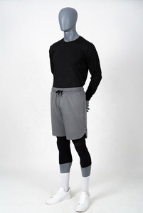 Wholesale Customized Logo New Awrah Covering Activewear Sunnah Men's Halal Swimming Shorts <b>Islamic</b> Swimwear Men Awrah Shorts - Product Image 5