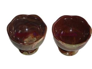 Coupes à glace en onyx de qualité supérieure, durables, élégantes, réutilisables, bols à dessert stylés, parfaits pour les fêtes, les cafés et l'usage domestique - Product Image 2