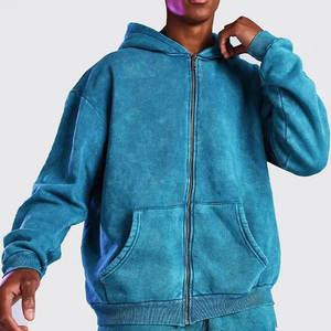 Haute qualité hommes lavage à l'acide survêtement coton porter 2025 meilleur matériel hommes lavage à l'acide survêtement - Product Image 3