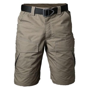 Pantalones Cortos Cargo Utilitarios para Hombre, Multibolsillos, Transpirables, Cintura Media, Deportivos, de Lona, 100% Algodón, Estampados, Casuales, Ligeros, de Secado Rápido para Verano - Product Image 1