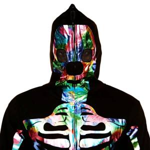 Costume squelette adulte à la mode et pratique idéal pour Halloween et les événements costumés - Product Image 4