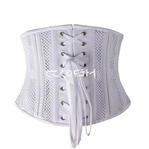 Corset blanc en maille sous-poitrine pour le remodelage de la taille |   Fabricant de Corsets en Gros - Product Image 6