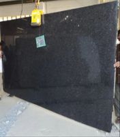 Haute qualité Rajasthan noir granit poli dalles Texture uniforme cuisine salle de bain comptoirs sol en gros