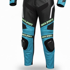 Combinaison automobile en cuir véritable Prix de gros Combinaison de moto de course Combinaison de moto Vêtements de moto Combinaisons en cuir - Product Image 6
