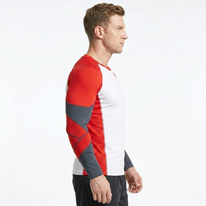 <b>Men</b> <b>Rash</b> <b>Guard</b> with High Performance Stretch Fabric Quick Dry Anti-UV & Breathable for Outdoor Sports Training <b>Men</b> <b>Rash</b> <b>Guard</b> - Product Image 3