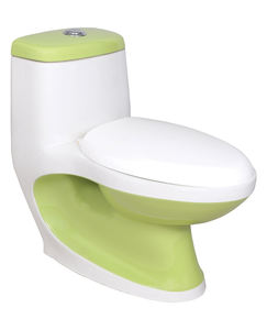 Inodoro de Cerámica Moderno de Lujo, de Una Pieza, Color Blanco, Montado en el Suelo, Sanitario para Baño de Casa, Hotel o Restaurante - Product Image 5