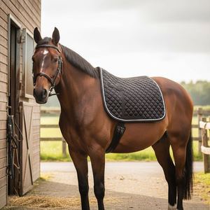 Tapis de selle matelassé de haute qualité pour dressage, équipement équestre, accessoires pour chevaux, produit équestre - Product Image 2