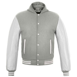 Veste de baseball varsity pour homme sur mesure en gros, taille XS, haute qualité avec broderie en chenille sur les manches, meilleur design varsity - Product Image 2