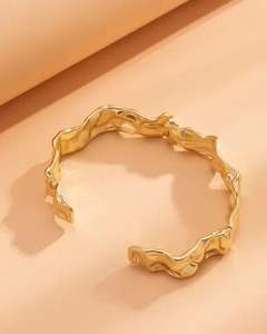 Bold Metal <b>Bracelet</b> Designed To Stand Out With Strong Look And Confident Fashion Expression - Product Image 4