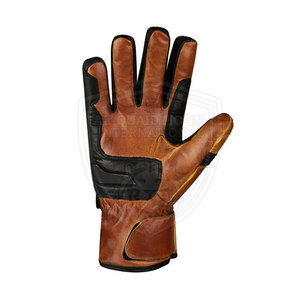 Guantes de Motocicleta con Logotipo Personalizado, Marca Privada, Cuero de Alta Calidad, Transpirables, Dedos Completos, para Deportes de Invierno - Product Image 2