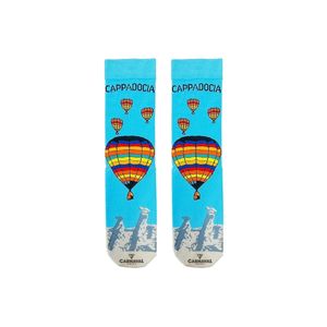 Cappadocia Breathable Japanese Style Colorful Floral Animal Print <b>Socks</b> Knitted Custom Logo One Size Fits Boy Daily Usage Bag - Product Image 1