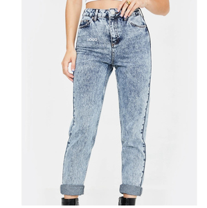 Haute qualité femmes nouvelle Collection femmes Denim Jeans pantalon séchage rapide formel respirant jambe large Skinny Jean pantalon pour les femmes - Product Image 2