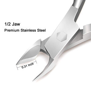 ชุดอุปกรณ์เสริมสวย3ชิ้นเกรดสูงชุดแต่งเล็บมืออาชีพทำจากสแตนเลสเยอรมันสำหรับทำเล็บมือเล็บเท้า - Product Image 2