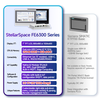 Écran tactile intelligent HMI série FE6300 haute résolution, panneau PC HMI, contrôleur PLC tout-en-un, écran tactile intelligent HMI