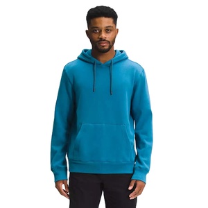 เสื้อฮู้ดผู้ชายแขนยาวแบบสวมหัว, เสื้อฮู้ดสำหรับเล่นกีฬาฤดูหนาวสีพื้น - Product Image 1