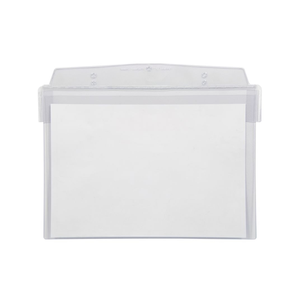 Portadocumenti A5 Orizzontali Trasparenti, Confezione da 10, con Aletta Protettiva e Design Appendibile - SD014-20 - Product Image 2