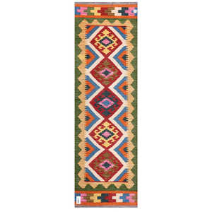 Tapis Kilim d'Afghanistan Maimana 201 x 63 cm Ensemble de tapis - Product Image 1