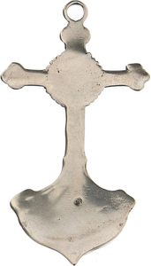 แบบอักษรรูปไม้กางเขนทำจากทองเหลืองรูปภาชนะศักดิ์สิทธิ์มีไม้กางเขนหรูหราสำหรับใช้ในโบสถ์แท่นบูชา - Product Image 4