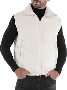 Venta Directa de Fábrica, Chaleco Acolchado Personalizado de Alta Calidad, Transpirable, para Hombre, Invierno, Casual, Cuello en V, 220g, 100% - Product Image 6