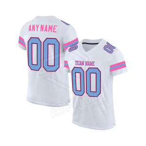 Camisetas de fútbol americano cortas de talla grande para adultos con estampado personalizado de estilo callejero, entrenamiento transpirable de secado rápido que absorbe la humedad - Product Image 2