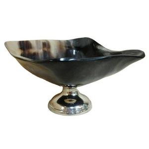 Cuenco grande para servir comida con cuerno de Búfalo, vajilla elegante, perfecta para uso doméstico, cocina y restaurante de chocolate - Product Image 1