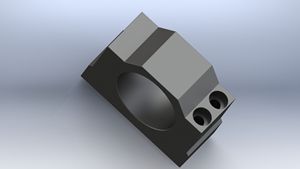 ชิ้นส่วนเครื่องจักรกล CNC การหล่อบล็อกสเตนเลสงานประดิษฐ์ที่กำหนดเอง - Product Image 4