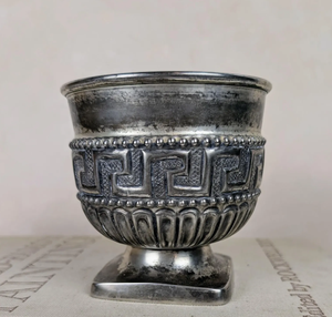 Jardinière en laiton de qualité supérieure faite à la main, finition dorée, poignée, décoration de jardin extérieur, balcon, maison, pots de fleurs de qualité - Product Image 2