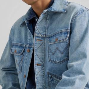 Nouveau design de vêtements personnalisés veste en jean à la mode pour hommes, veste de pluie pour garçons avec votre propre style, bon fabricant, marque privée - Product Image 2