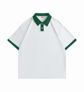 Camisetas de Golf para Hombre Bordadas Personalizadas de Alta Calidad al por Mayor 2024, de Poliéster/Algodón, Tejido Sólido, Corte Regular, Manga Corta - Product Image 6