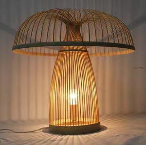 Lámpara de bambú VIET FARGIMEX-¡Belleza hecha a mano para un hogar acogedor y ecológico! - Product Image 5