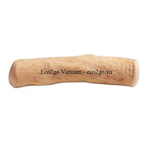 Juguete masticable de madera de café natural y no tóxico para perros con cuerda/Palos masticables de madera de café para perros/juguetes para mascotas seguro precio barato de Vietnam - Product Image 1