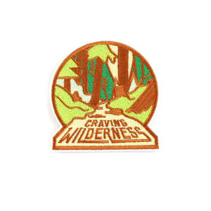 Insigne de logo brodé de conception personnalisée le plus populaire insigne de haute qualité brodé à coudre au fer pour vêtements - Product Image 4