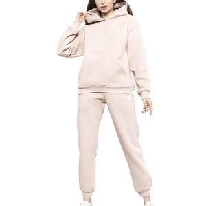 Tenue deux pièces pour femmes, pull à manches longues avec capuche, pantalon Long, survêtement, ensemble de jogging avec poches - Product Image 1